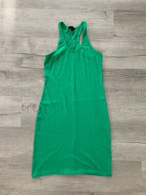 J. Crew Bright Green Racerback Tank